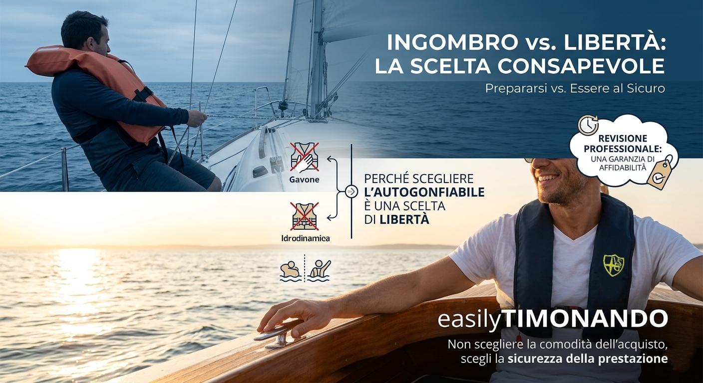revisione giubbotti di salvataggio